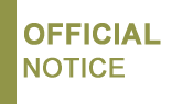 Official Notice