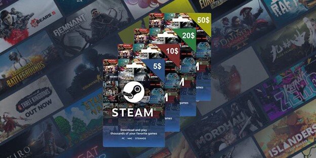 Steam gift 2024 card balance