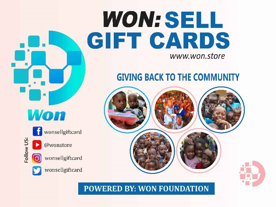 The children's future needs our help - The WON: Sell Gift Cards Public Welfare Foundation